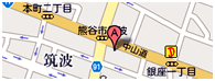 東進衛星予備校熊谷筑波校MAP